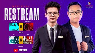 Official Restream MLBB ESL Snapdragon🔴Ai 🇲🇲 vs AE 🇮🇩 Bo3Myanmar 🇲🇲 Casting CasterZyZyy amp Blank [upl. by Ames159]