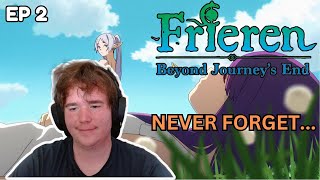 HONORING THE FALLEN HERO HIMMEL  Frieren ep 2 Reaction [upl. by Keefer]