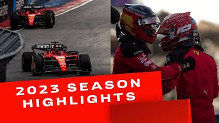 Scuderia Ferrari  2023 Season Highlights [upl. by Yeloc]