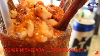 MICHELADA CON CAMARON LA MEJOR [upl. by Ydnes]