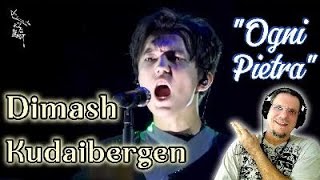 Dimash Kudaibergen quotOgni Pietraquot Reaction So much talent [upl. by Anihpled897]