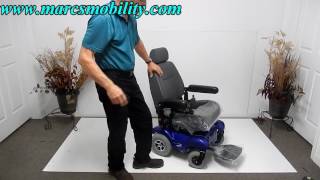 Merits Regal P310 Rear Wheel Drive Power Chair [upl. by Noiramed]