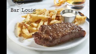 Mouthwatering Steak Frites At Bar Louie [upl. by Asiel]