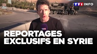 Chute de Bachar alAssad en Syrie  les reportages de nos envoyés spéciaux sur place｜TF1 INFO [upl. by Akenahs]