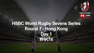 HSBC World Rugby Sevens Series 2019  Hong Kong Day 1 [upl. by Nesnaj]