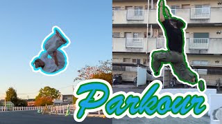 YUSHINampWAHUKU PARKOUR COLLECTION parkour freerunning lifestyle パルクール フリーランニング [upl. by Esilanna]