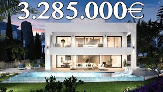 READY in April 2024 Modern BEACH Villa【3285000€】Guadalmina Baja Marbella [upl. by Rust]