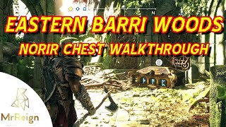 God of War Ragnarok  Vanaheim Eastern Barri Woods  Nornir Chest Walkthrough [upl. by Nirred421]