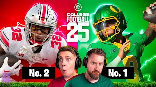 Top Rank vs Top Rank Challenge in EA College Football 25 [upl. by Dougherty728]