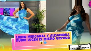 Loren Mercadal y Alejandra Rubio lucen el mismo vestido 😱👗 [upl. by Aisena979]