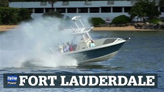 Fort Lauderdale Boats  Skiffs Bass Boat Azimut Jumbo 100 and MORE [upl. by Normand]