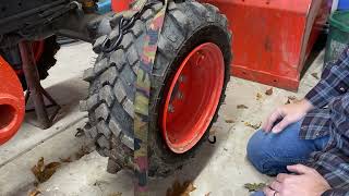 How To Get A Tire Back On The Rim [upl. by Mainis]