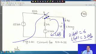 Lecture 36 First Order Circuits Contd [upl. by Mickey]