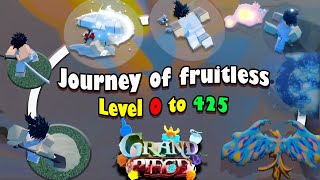 Gpo Starting Over as Fruitless Noob to Tori Pro  Detailed leveling guide from level 0 to max 425 [upl. by Ion]