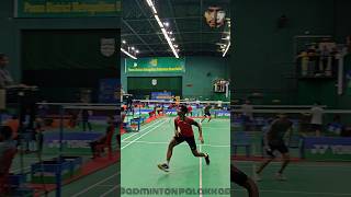 Smooth Footwork 🔥🔥🔥badminton badmintonhighlights nationalbadminton shorts [upl. by Cavallaro]