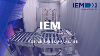 IEM FörderTechnik  Mobile Fasskippanlage für den Nuklearrückbau [upl. by Lucie]