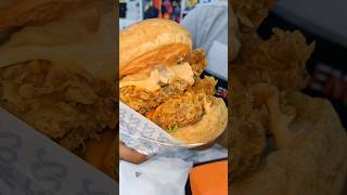 THIS IS FAISALABAD GIGANTIC SIZZLER ZINGER BURGERstreetfoodfoodstagram [upl. by Fransisco231]