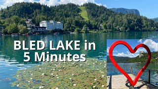 BLED LAKE in 5 Minutes See Everything You Need to Experience Slovenias Stunning Gemquot [upl. by Ulane973]