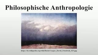 Philosophische Anthropologie [upl. by Aylatan]