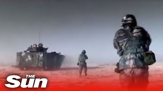 New Chinese military video brimming with its latest weapons [upl. by Betty]