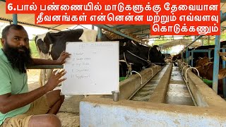 6How much Feed and Fodder required in Cattle farm  Successful dairy farm [upl. by Odlonyer]