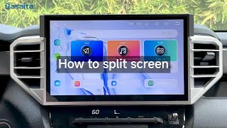 How to split screen with Dasaita Head unit  Part 12 [upl. by Law]