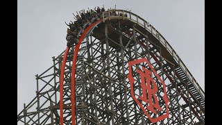 Six flags fiesta Texas Iron Rattler [upl. by Takashi655]