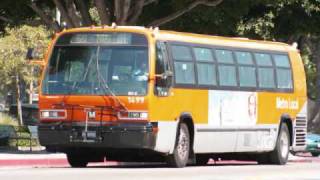 1993 TMC RTS T80206  LACMTA  Metro   1499  Sound Recording [upl. by Kaia]