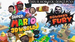 This Is How You DONT Play Super Mario 3D World  Bowsers Fury 0utsyder Edition [upl. by Orman]