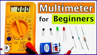 How to use a Digital Multimeter  Best Multimeter for Beginners [upl. by Saunder980]