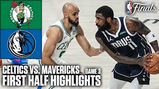 NBA Finals HALFTIME HIGHLIGHTS Boston Celtics vs Dallas Mavericks Game 3  NBA on ESPN [upl. by Mlawsky]