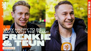 FRENKIE de Jong amp Teun KOOPMEINERS are back 😍  INTERVIEW [upl. by Leonhard]