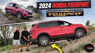 Is the Honda Passport TRAILSPORT Any Good Off Road  TTC Hill Test [upl. by Lonna]