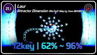 Attractor Dimension Nerfed 12keys 6296 Zero Ealry [upl. by Kerk760]