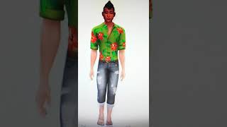 Makoa Kealoha FULL Wardrobe Makeover WITH CC The Sims 4 CAS Shorts Short [upl. by Ybbil]