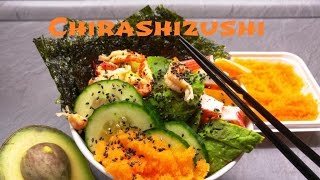 Das einfachste Sushi der Welt  Chirashizushi  Sushi selber machen [upl. by Drice373]