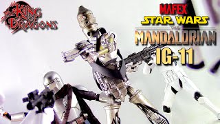 Mafex Star Wars The Mandalorian  IG11 Review [upl. by Fulton756]