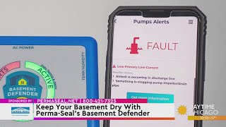 Keep Your Basement Dry With PermaSeals Basement Defender [upl. by Inverson]