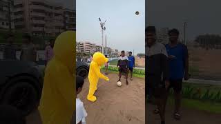 Funny teddyboy football game in the beach⚽️⚽️🤣🤣 Funny teddyboy football game beach [upl. by Hamforrd868]