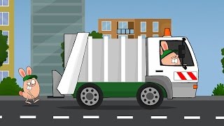 Garbage Truck Song  Songs for kids by Tales4Fun [upl. by Notnats]