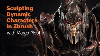 How a Master Zbrush Artist Sculpts and Poses a Character  with Marco Plouffe [upl. by Armanda334]