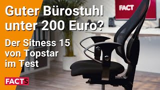 Guter Bürostuhl für unter 200 Euro Der TOPSTAR Sitness15 im Test [upl. by Aretak141]