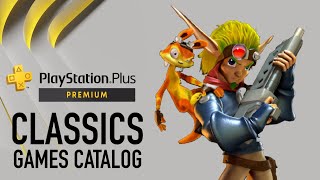 PS PLUS PREMIUM All Classic Games List  PlayStation Plus Premium Classic Games Catalog [upl. by Desma627]