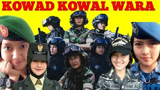 KOWAD KOWAL WARA CANTIK DAN TANGGUH [upl. by Iana241]