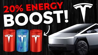 NEW Tesla 4680 Battery w 1020 Energy BOOST  COMING SOON [upl. by Drewett452]