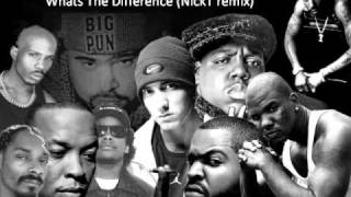 Dr Dre BIG Xzibit 2PacWhat The Difference Nick T remix [upl. by Kcirdez371]