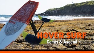 2020 Naish Hover Ascend and Comet Foilboards [upl. by Lemuel340]