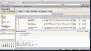 Designating Spam Mail in Zimbra [upl. by Luna109]