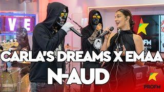 Carlas Dreams x EMAA  Naud  PROFM LIVE Session [upl. by Cassell]