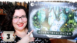 UNBOXING Ravensburger Adventskalender  Der magische Wald  Tag 3  Logikfehler [upl. by Adella]